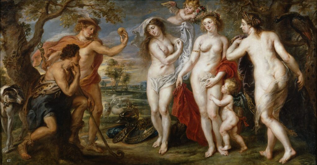 Le Jugement de Pâris - Peter Paul Rubens - Reproductions de tableaux et peintures haut de gamme