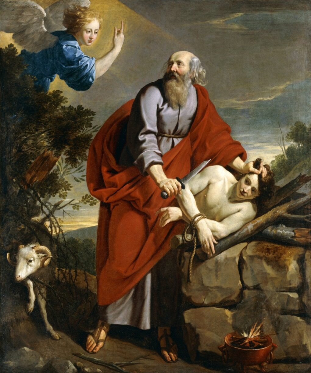 Le sacrifice d'Isaac - Philippe de Champaigne - Reproductions de tableaux et peintures haut de gamme