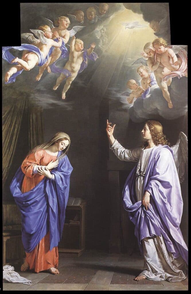 The Annunciation - Philippe de Champaigne