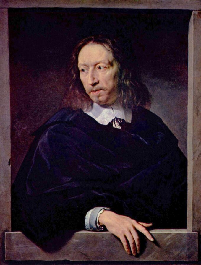 Portrait of Arnauld d'Andilly - Philippe de Champaigne