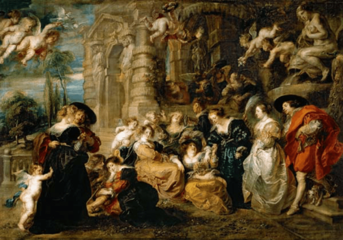 The Garden of Love - Peter Paul Rubens