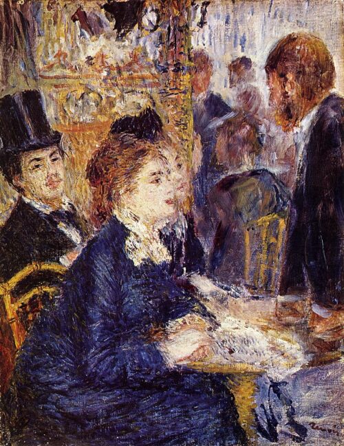 Au Café - Pierre-Auguste Renoir - Reproductions de tableaux et peintures haut de gamme