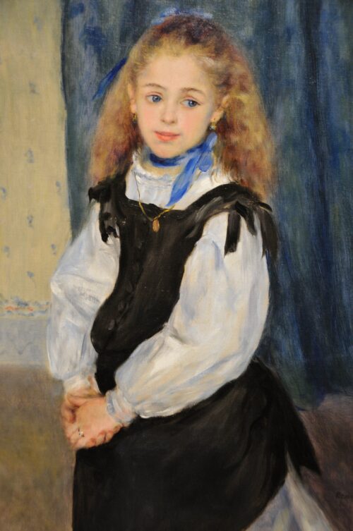 Portrait de la fille Legrand - Pierre-Auguste Renoir - Reproductions de tableaux et peintures haut de gamme