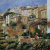 Terrasses à Cagnes - Pierre-Auguste Renoir - Reproductions de tableaux et peintures haut de gamme