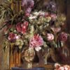 Vase de fleurs 1871 - Pierre-Auguste Renoir - Reproductions de tableaux et peintures haut de gamme