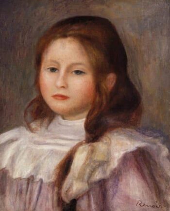 Portrait d'un enfant - Pierre-Auguste Renoir - Reproductions de tableaux et peintures haut de gamme