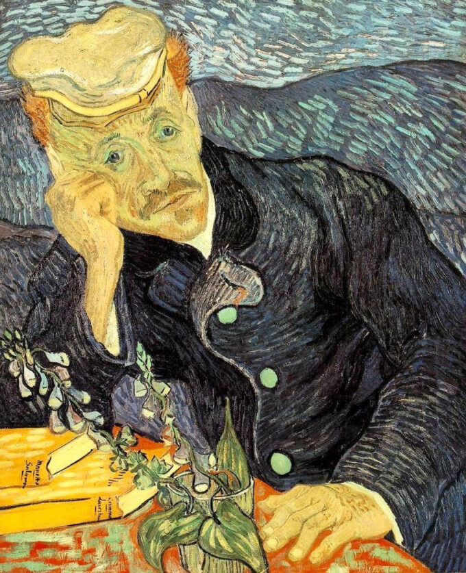 Portrait of Dr. Gachet - Van Gogh