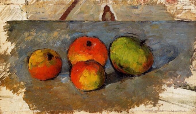 Four Apples - Paul Cézanne