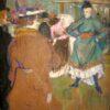 Quadrille dans le Moulin Rouge - Toulouse Lautrec - Reproductions de tableaux et peintures haut de gamme