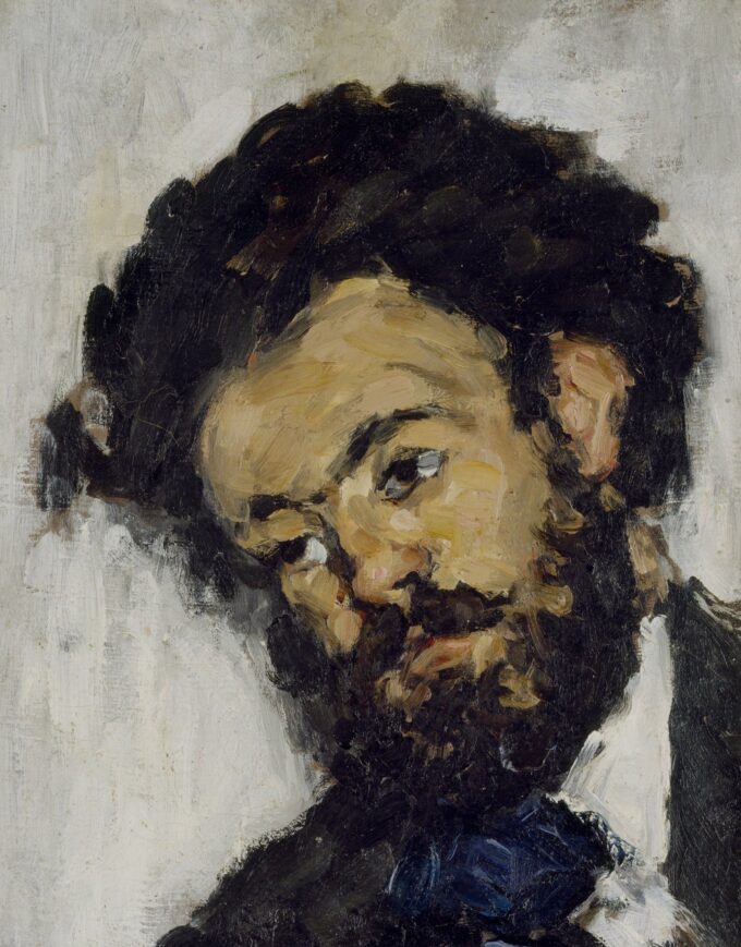 Fortuné Marion (Black Head) - Paul Cézanne