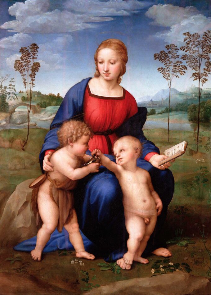 The Virgin and Child with the Goldfinch - Raphael (painter)