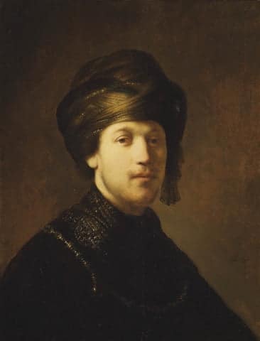 Young Oriental - Rembrandt van Rijn