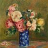 Un bouquet de roses - Pierre-Auguste Renoir - Reproductions de tableaux et peintures haut de gamme