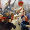 Manifestation du 17 octobre 1905 - Ilya Repin - Reproductions de tableaux et peintures haut de gamme