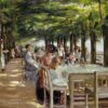 Restaurant Jacob à Nienstedten sur Elbe - Max Liebermann - Reproductions de tableaux et peintures haut de gamme