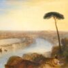 Rome vue de l'Aventin - William Turner - Reproductions de tableaux et peintures haut de gamme