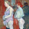 Rue des Moulins - Toulouse Lautrec - Reproductions de tableaux et peintures haut de gamme