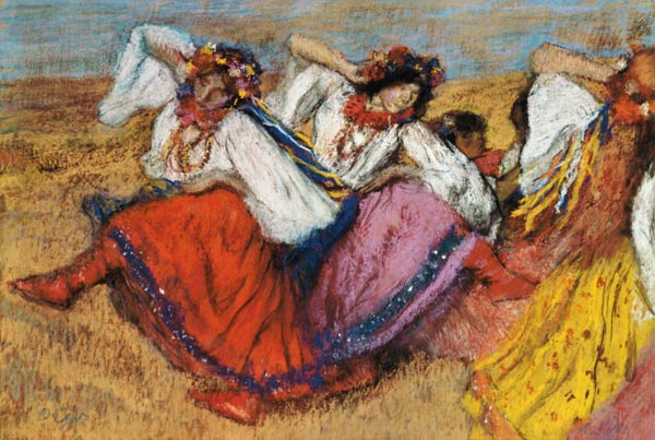 Russian Dancers - Edgar Degas