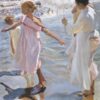 Il est temps de prendre un bain - Sorolla - Reproductions de tableaux et peintures haut de gamme