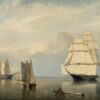 Le port de Salem, 1853 - Fitz Henry Lane - Reproductions de tableaux et peintures haut de gamme