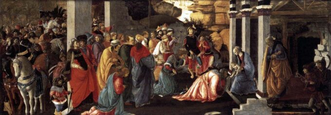 Adoration of the Magi by Sandro Botticelli