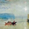 Scène sur la Loire - William Turner - Reproductions de tableaux et peintures haut de gamme