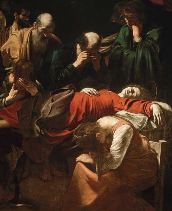 The Death of the Virgin by Caravaggio