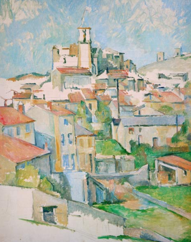 Gardanne (Vertical View) - Paul Cézanne