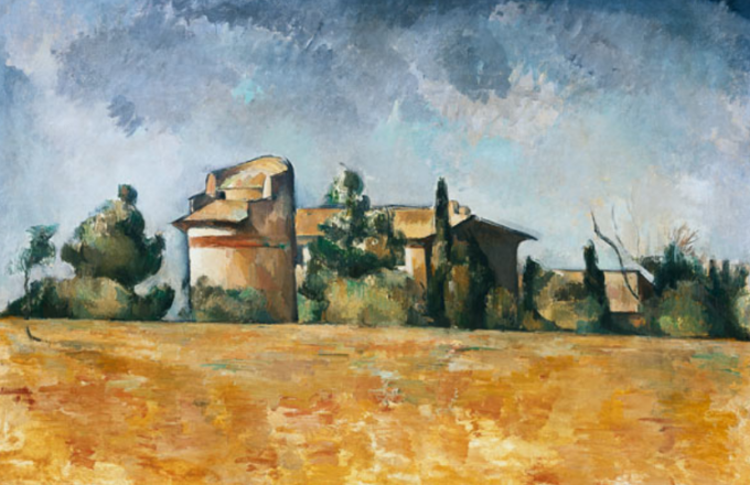 Dovecote at Bellevue - Paul Cézanne