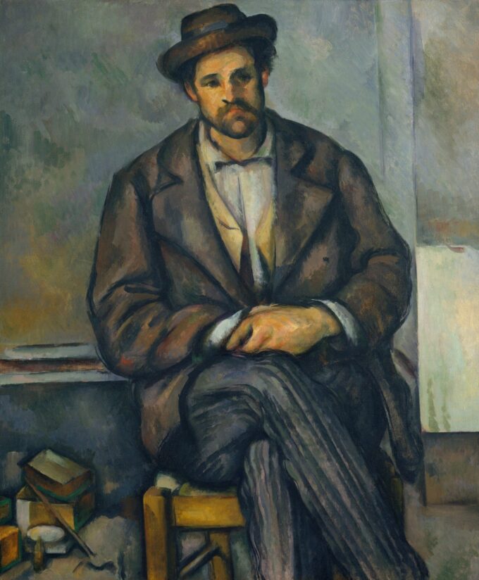 Seated Peasant - Paul Cézanne