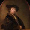 Rembrandt Autoportrait Londres - Rembrandt van Rijn - Reproductions de tableaux et peintures haut de gamme