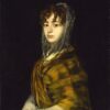 Portrait de Francisca Sabasa García - Francisco de Goya - Reproductions de tableaux et peintures haut de gamme