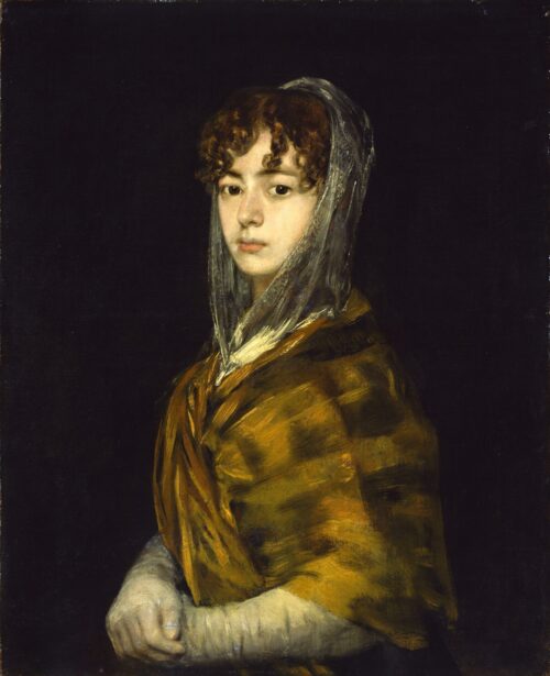 Portrait de Francisca Sabasa García - Francisco de Goya - Reproductions de tableaux et peintures haut de gamme