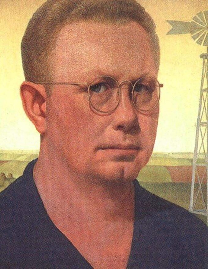 Self-Portrait - Grant Wood