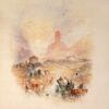 Sir Walter Scott visitant la tour Smallholm - William Turner - Reproductions de tableaux et peintures haut de gamme