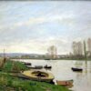 La Seine à Argenteuil - Alfred Sisley - Reproductions de tableaux et peintures haut de gamme