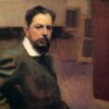 Autoportrait - Sorolla - Reproductions de tableaux et peintures haut de gamme