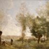 Souvenir de Coubron, 1872 - Camille Corot - Reproductions de tableaux et peintures haut de gamme