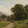 Paysage suisse - Ivan Shishkin - Reproductions de tableaux et peintures haut de gamme