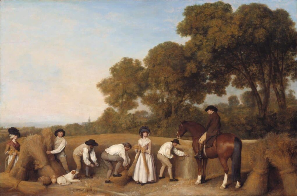 Récolte - George Stubbs - Reproductions de tableaux et peintures haut de gamme