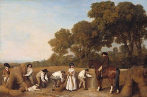 Récolte - George Stubbs - Reproductions de tableaux et peintures haut de gamme