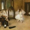 Classe de danse - Edgar Degas - Reproductions de tableaux et peintures haut de gamme