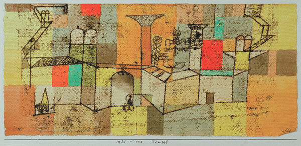 Temple, 1921.119 - Paul Klee