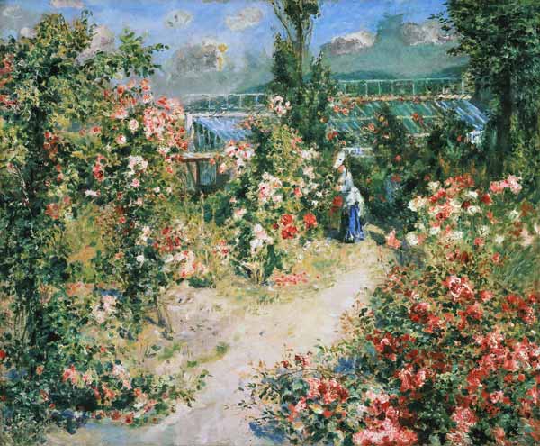 The Greenhouse - Pierre-Auguste Renoir