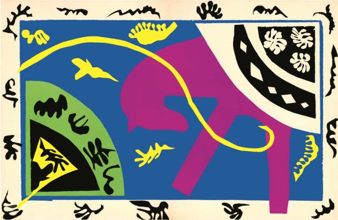 Knight and Jester - Matisse