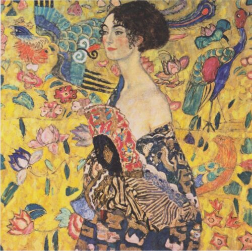 The Lady with the Fan – Gustav Klimt Gustav Klimt