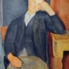 Le jeune apprenti - Amedeo Modigliani - Reproductions de tableaux et peintures haut de gamme