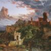 L'esprit de la guerre - Jasper Francis Cropsey - Reproductions de tableaux et peintures haut de gamme