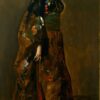 Le Kimono bleu - Robert Henri - Reproductions de tableaux et peintures haut de gamme