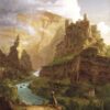 Fontaine de Vaucluse - Thomas Cole - Reproductions de tableaux et peintures haut de gamme